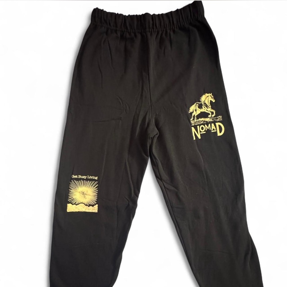 Nomad Black Joggers w White Accents Size S Brand New Never Worn